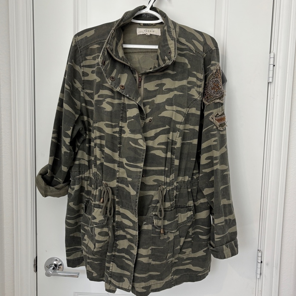 Cami light jacket. Torrid. Very cute and goes with everything, Size  2